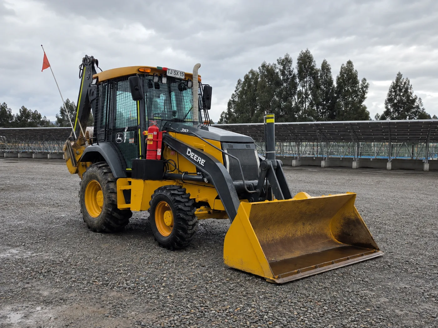 Retroexcavadora John Deere 310